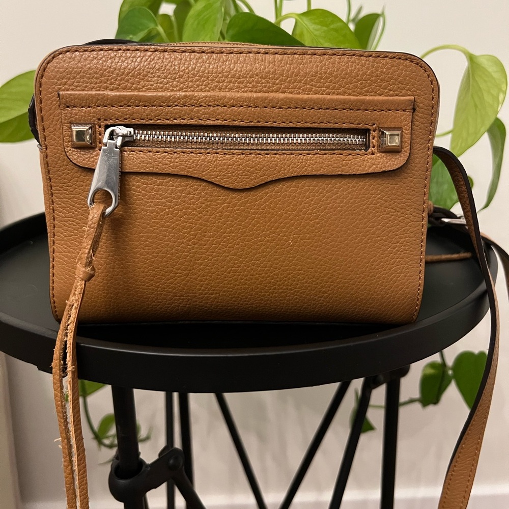 Rebecca Minkoff Leather Crossbody, Tan